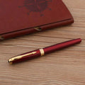 luxury 388 Black RollerBall Pen Ripple Golden Trim gift Arrow Clip signature pen Business Office school supplies Writing