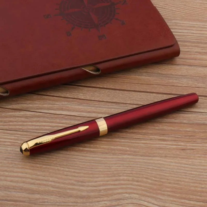 luxury 388 Black RollerBall Pen Ripple Golden Trim gift Arrow Clip signature pen Business Office school supplies Writing