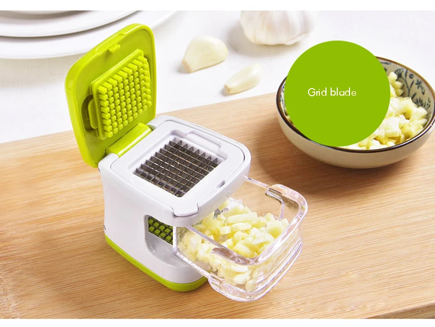 Multifunction Vegetable Cutter Garlic Cutter Garlic Presser Crusher Plastic Environmentally Ginger Garlic Slicer Kitchen Tool