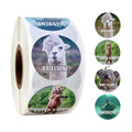 500Pcs Reward Stickers Motivational Stickers Roll for School Reward Students Teachers Cute Animals Stickers Labels