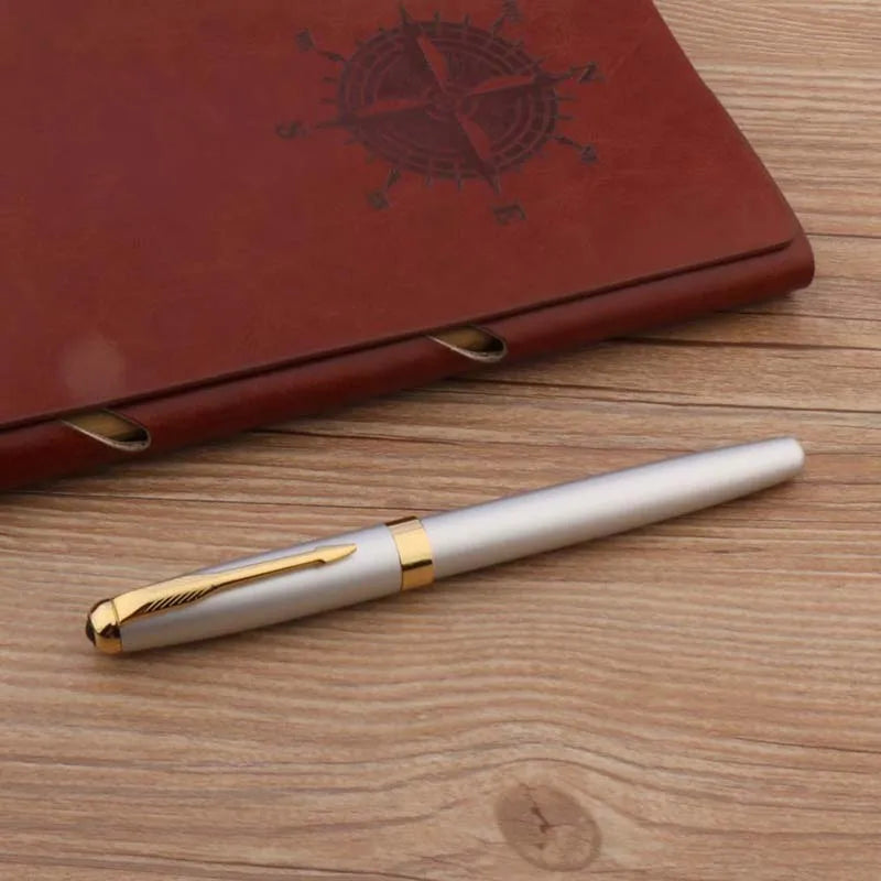 luxury 388 Black RollerBall Pen Ripple Golden Trim gift Arrow Clip signature pen Business Office school supplies Writing