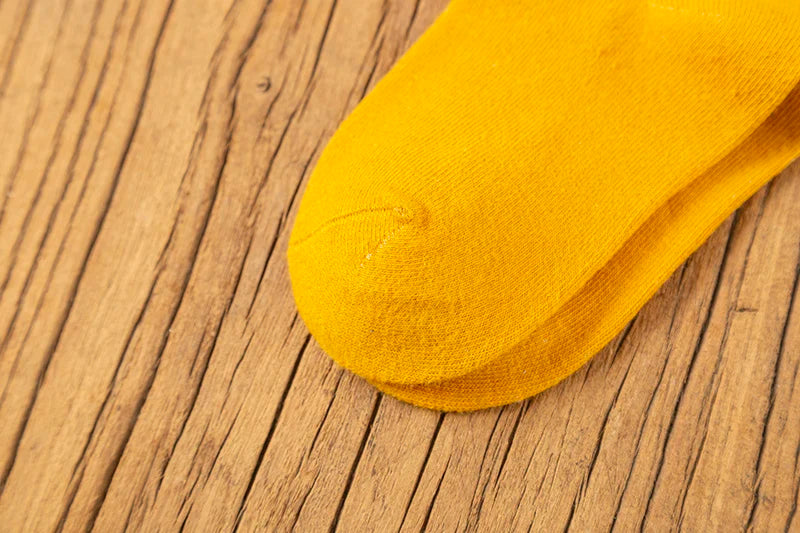 5Pairs/lot Kids Socks Autumn Winter Socks Children Cotton Christmas Socks For Students Girls Boys Cartoon Cute Warm Socks