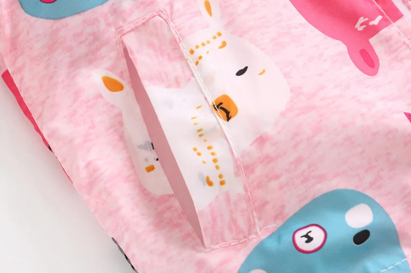 Autumn New Children's Clothing Cartoon Cute Jacket Boys Girls Baby Outing Clothes Jacket Children Zipper Cardigan Jacket 2-6Y
