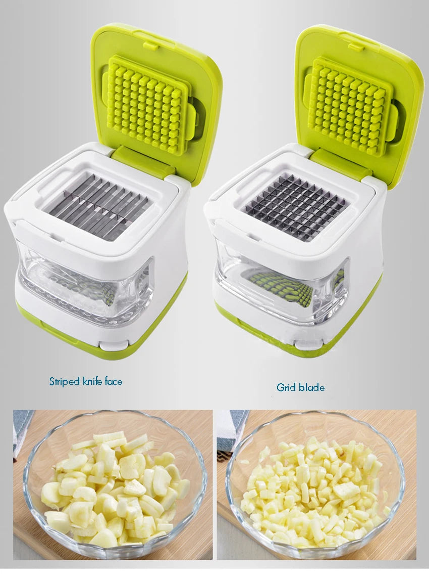 Multifunction Vegetable Cutter Garlic Cutter Garlic Presser Crusher Plastic Environmentally Ginger Garlic Slicer Kitchen Tool