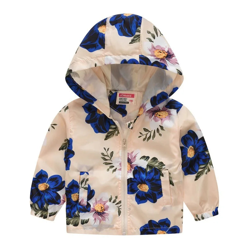 Autumn New Children's Clothing Cartoon Cute Jacket Boys Girls Baby Outing Clothes Jacket Children Zipper Cardigan Jacket 2-6Y