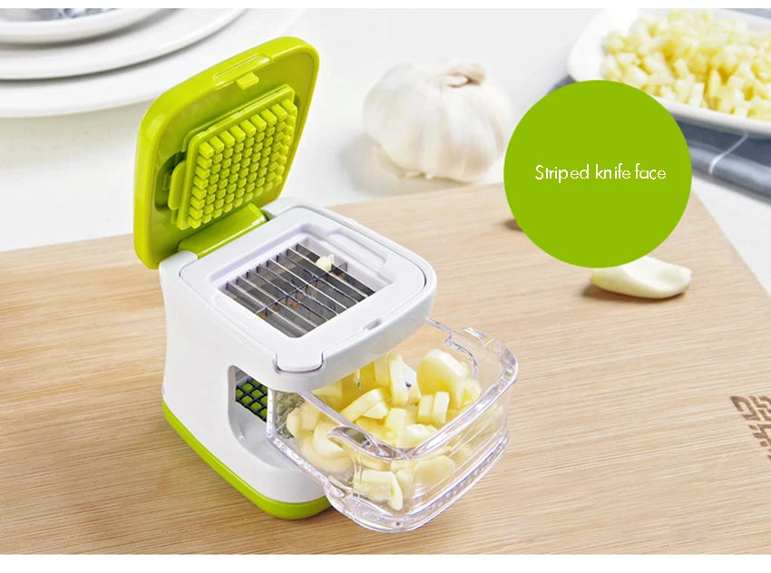 Multifunction Vegetable Cutter Garlic Cutter Garlic Presser Crusher Plastic Environmentally Ginger Garlic Slicer Kitchen Tool