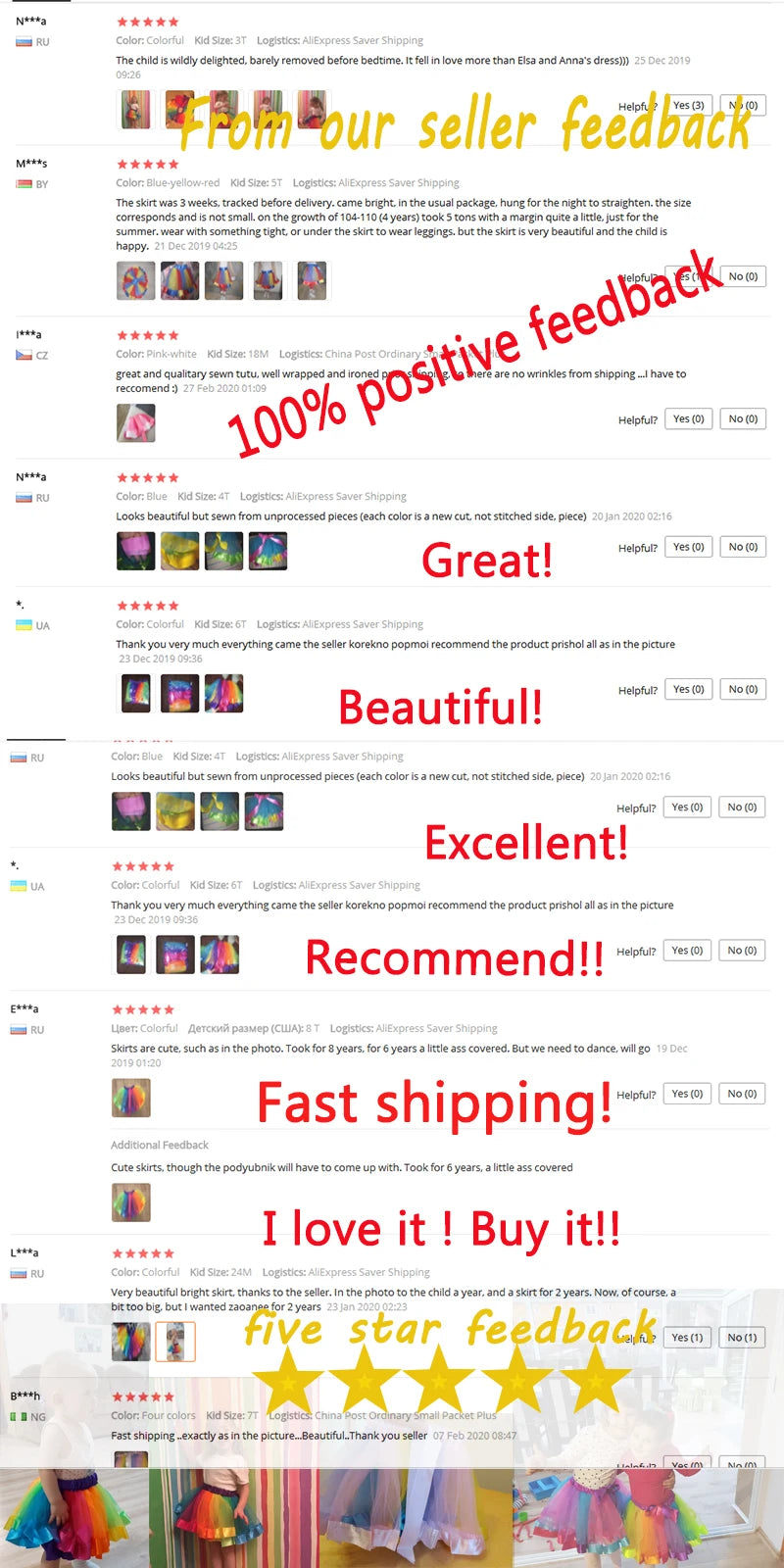 New Tutu Skirt Baby Girl Skirts 9M-8T Princess Mini Pettiskirt Party Dance Rainbow Tulle Skirts Girls Clothes Children Clothing