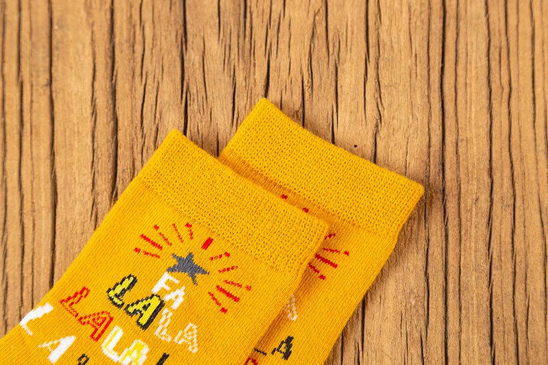 5Pairs/lot Kids Socks Autumn Winter Socks Children Cotton Christmas Socks For Students Girls Boys Cartoon Cute Warm Socks