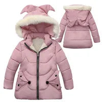 Winter Thicken Warm Pants Girls Casual Wide Leg Pants For Kids School Loose Fleece Sport Trousers 5-14 Year Children Clothes