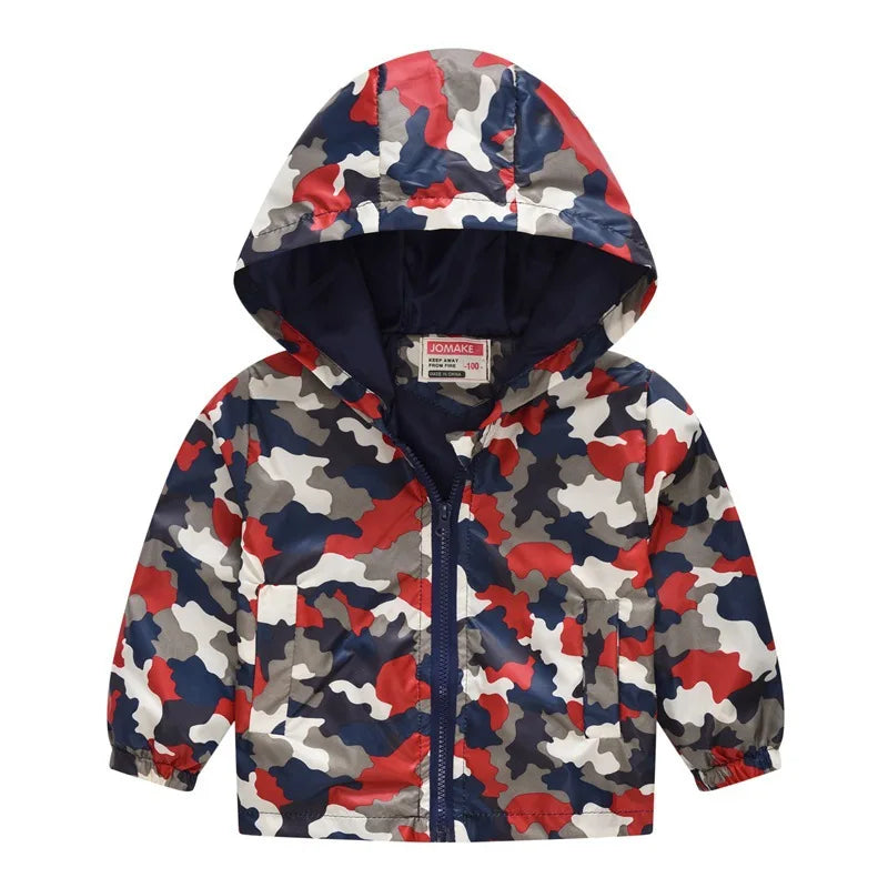 Autumn New Children's Clothing Cartoon Cute Jacket Boys Girls Baby Outing Clothes Jacket Children Zipper Cardigan Jacket 2-6Y