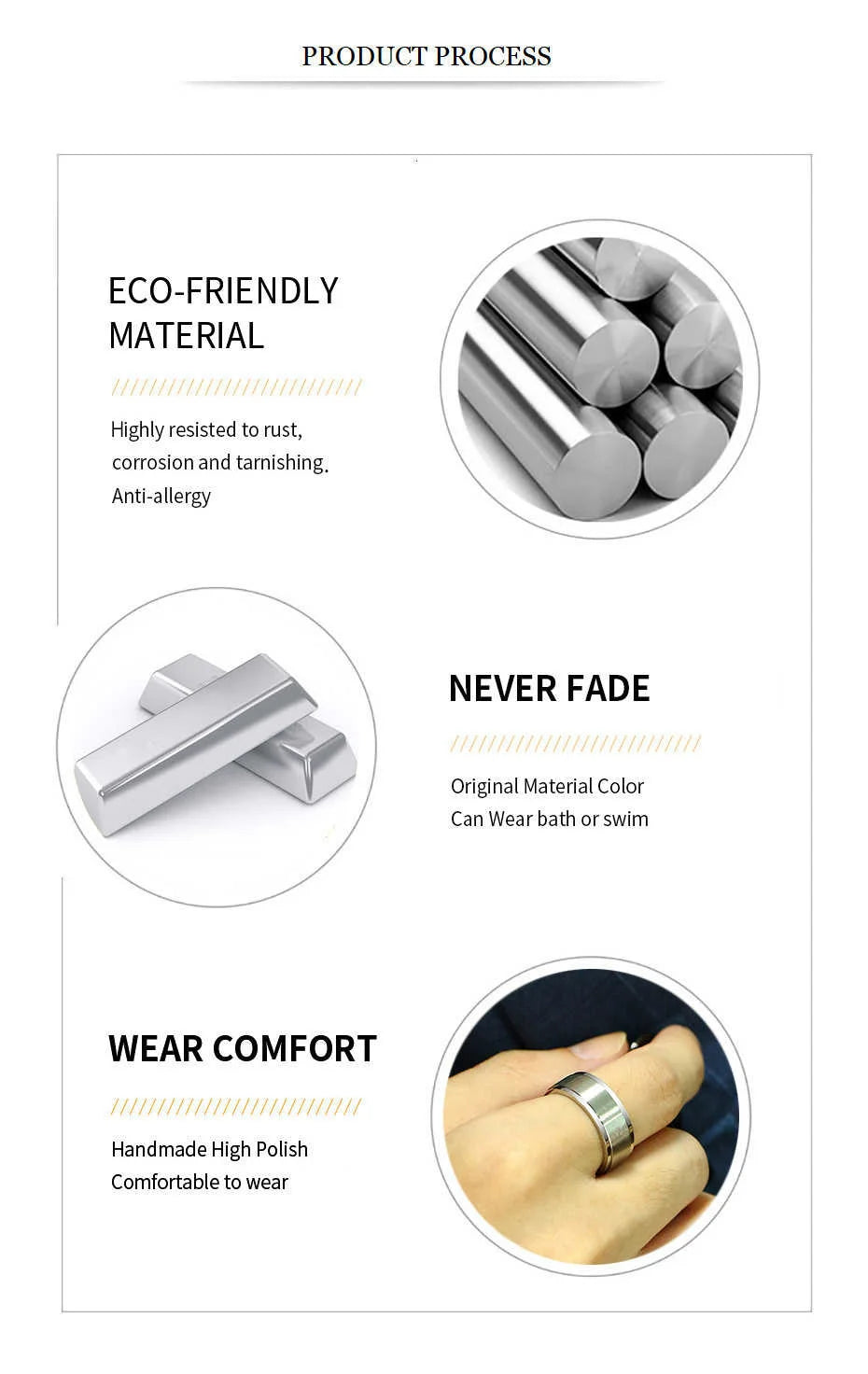 Vnox 6/8mm Spinner Ring for Men Stress Release Accessory Classic Stainless Steel Wedding Band Casual Viking Rune Sport Jewelry