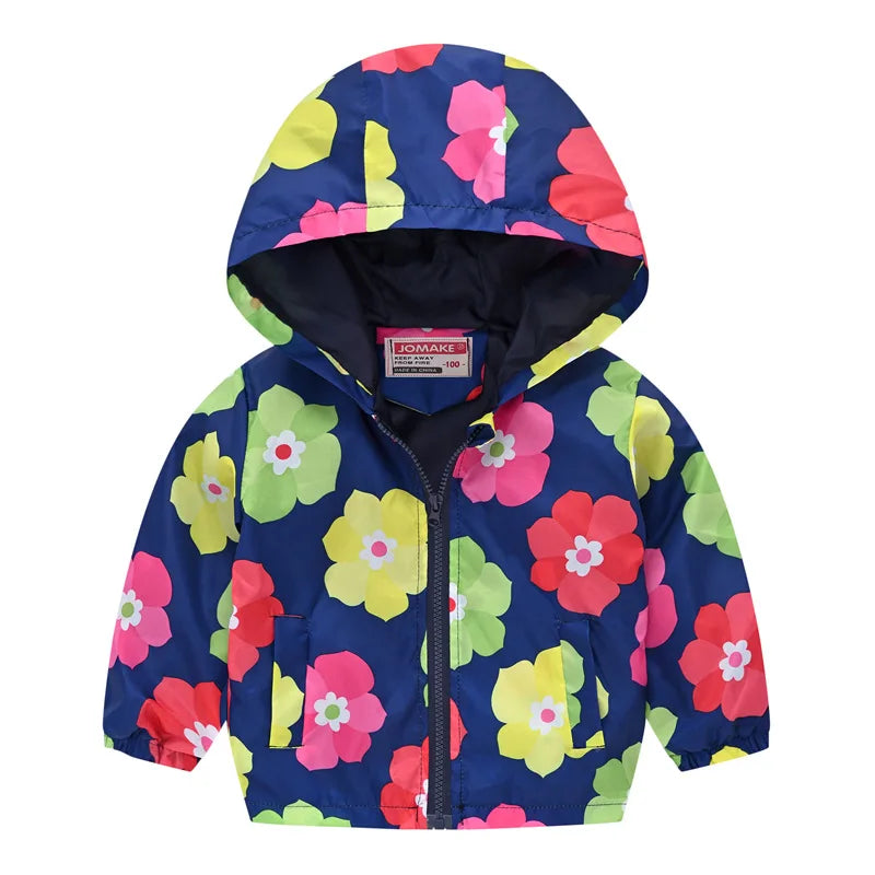 Autumn New Children's Clothing Cartoon Cute Jacket Boys Girls Baby Outing Clothes Jacket Children Zipper Cardigan Jacket 2-6Y