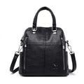Hot Sale High Quality Leather Backpack Women Shoulder Bags Multifunction Travel Backpack School Bags for Girls Bagpack Mochila