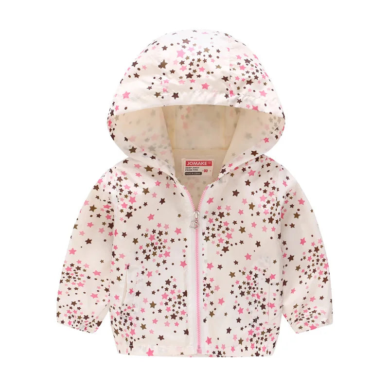 Autumn New Children's Clothing Cartoon Cute Jacket Boys Girls Baby Outing Clothes Jacket Children Zipper Cardigan Jacket 2-6Y
