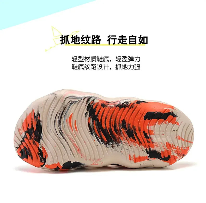 Summer Men Women EVA Slippers Spider Wed Vamp Platform Soft Sole Beach Sandals Styreet Style Couples Slides Shoes