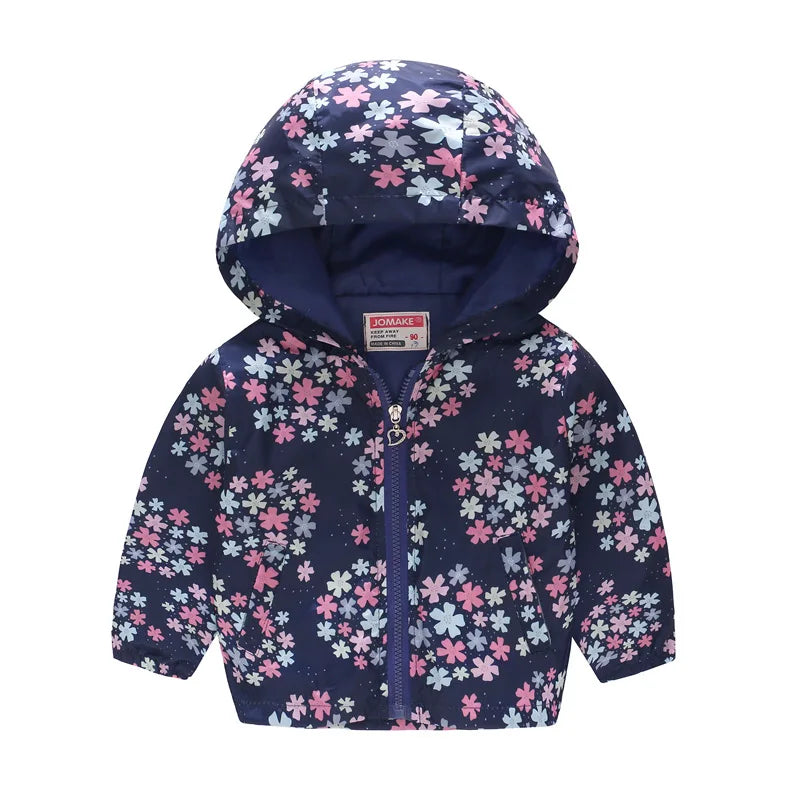 Autumn New Children's Clothing Cartoon Cute Jacket Boys Girls Baby Outing Clothes Jacket Children Zipper Cardigan Jacket 2-6Y