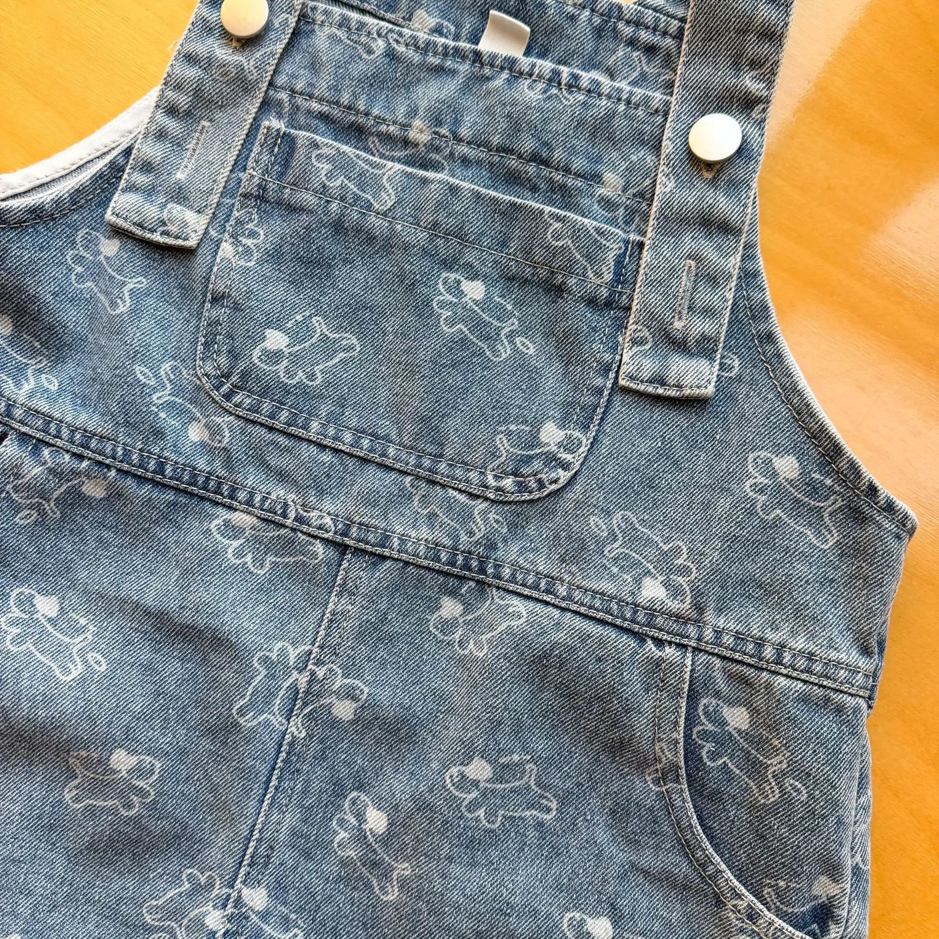 2026 Summer New Children Denim Overalls Boys Strap Jeans Girls Jeans Sling Dress Cute Kids Brother Sister Outfits Baby Clothes