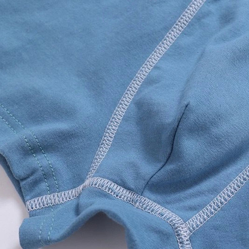 6pc Boys Boxer Solid Underwear Baby Panties Briefs Kids Panties for Children 2-10Years