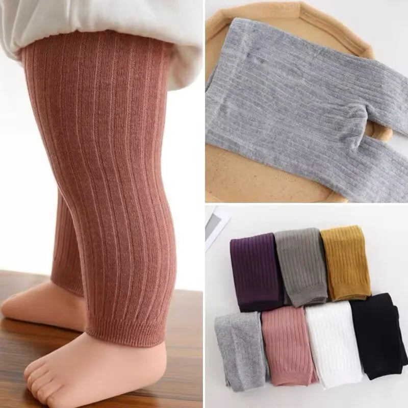 Girl Tights Spring Autumn Baby Pants Newborn Girls Leggings Soild Color Cotton Pants Kids Children Leggings Christmas gift