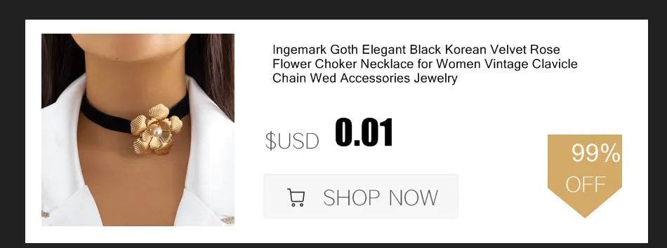 Ingemark Gothic Black Cross Jesus Star Pendant Choker Necklace for Women Punk Vintage Metal Chain Neck Jewelry Accessories New