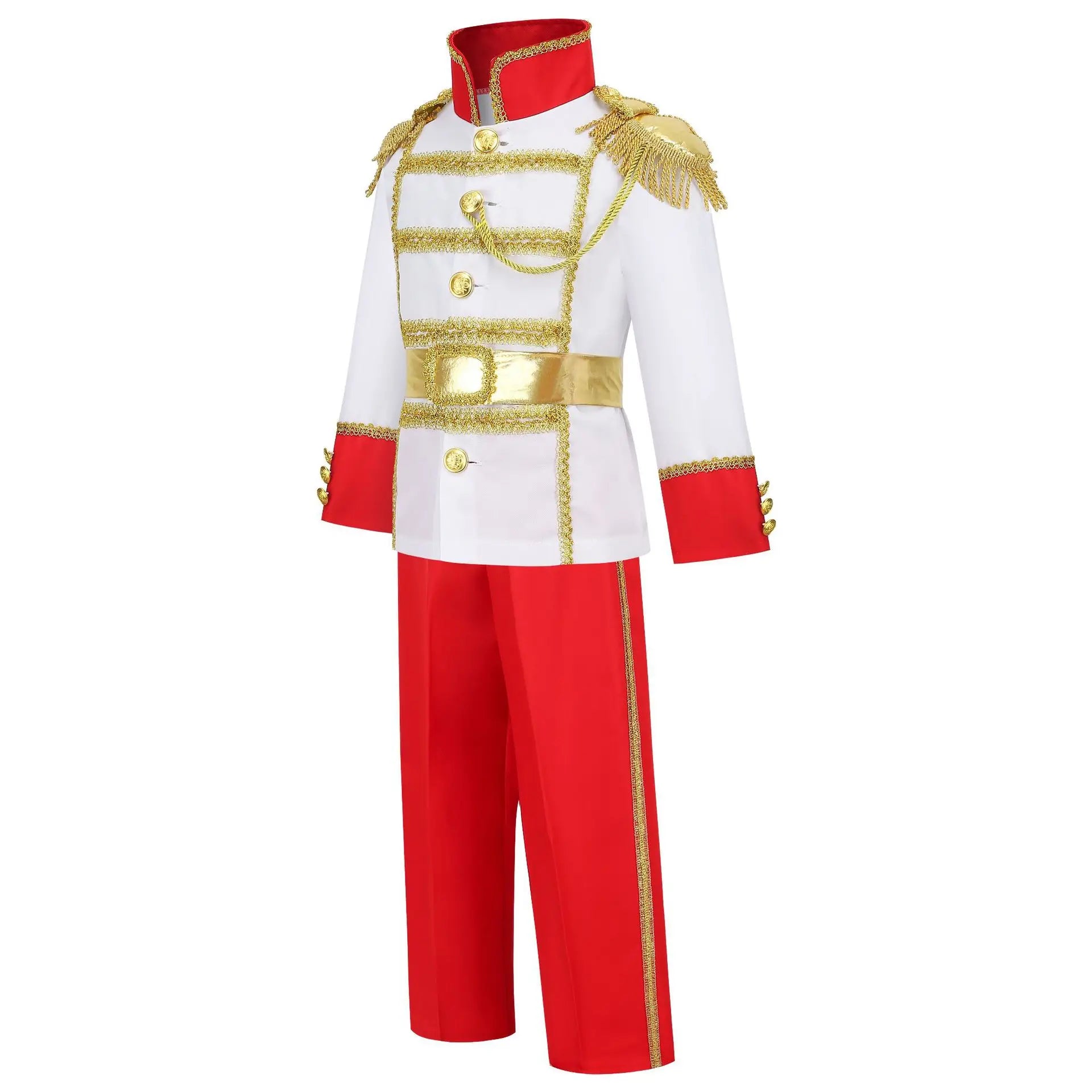 Boys Prince Cosplay Suits Prince Charming Kids Florian Role Playing Clothes Children Peter Pan Costume Naveen Dress Up Outfits