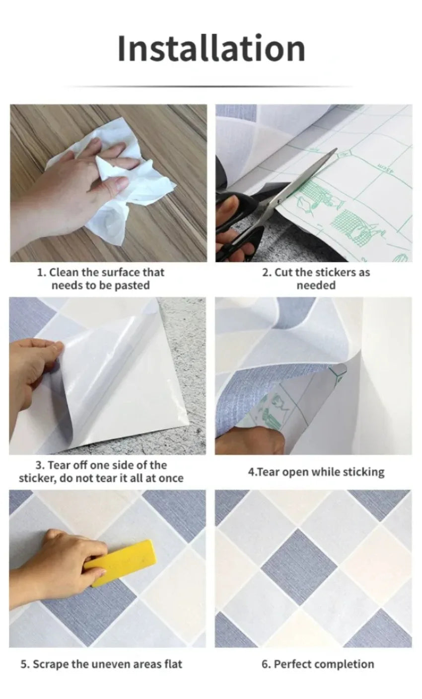Wallpaper Roll with 10 Meters Waterproof Mould Proof Stickers Bathrooms Kitchen Renovation Marble Self-adhesive Home Decor