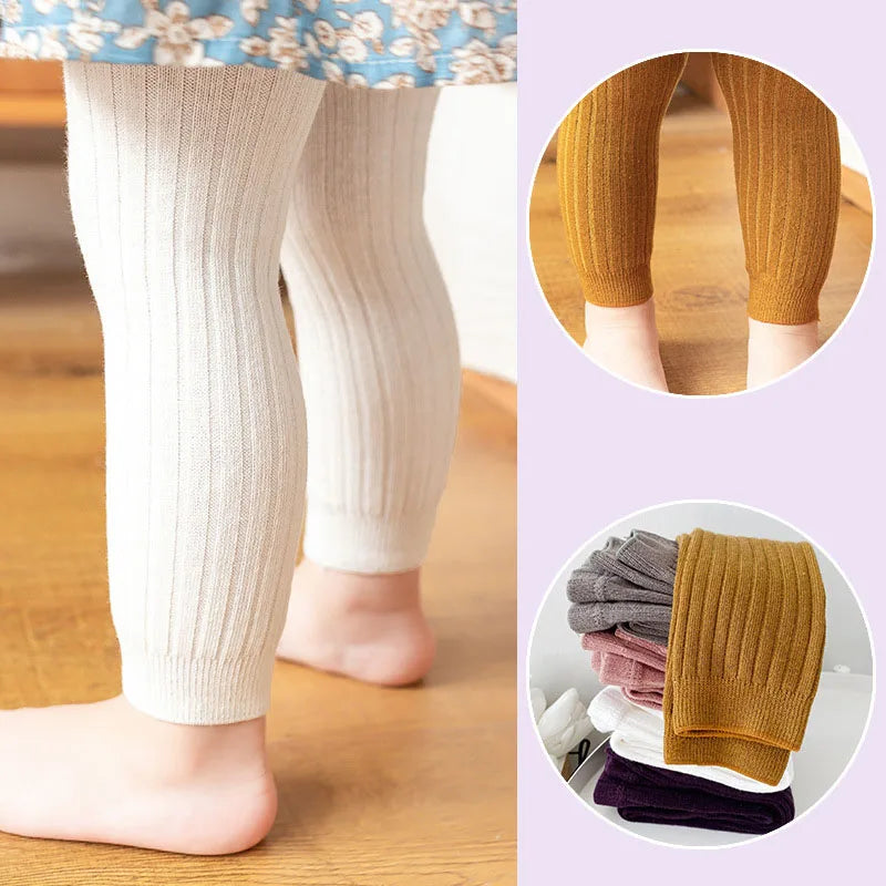 Girl Tights Spring Autumn Baby Pants Newborn Girls Leggings Soild Color Cotton Pants Kids Children Leggings Christmas gift