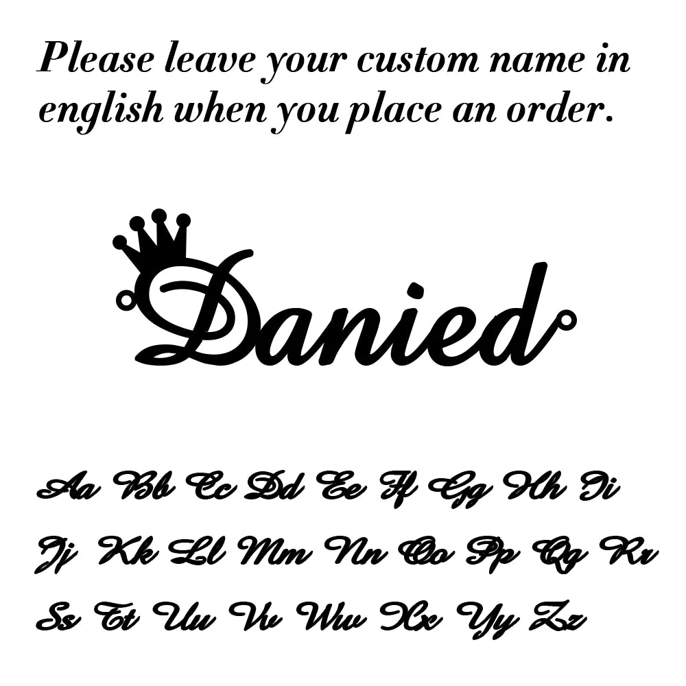 Custom Necklace Name Logo Personalized Pendant Nameplate Gift For Women Men Mother Couple Family Stainless Steel Chain Jewelry
