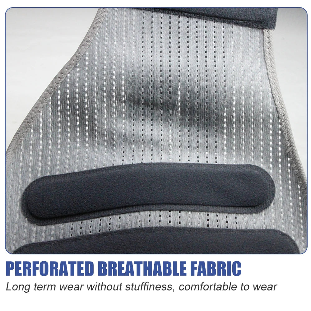 Adjustable Waist Support with Ergonomic Lumbar Pad for Spinal Alignment Sciatica Scoliosis and Herniated Discs - for Men & Women