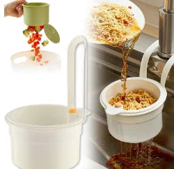 Household Cleaning Vegetable Washing Basin Hanging Sink Drain Basket Kitchen Food Residue Filter Sink Storage Rack