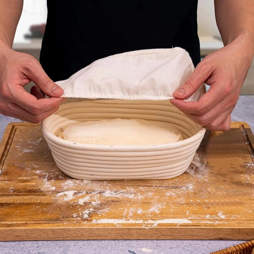 1Pcs Bread Beater Wooden Handle  Stainless Steel Ring Cake Pizza Pastry Biscuit Yeast Baking Dough Mixer Baking Supplies