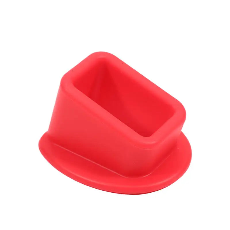 1/2pcs Car Belt Buckle Holder Made Of Eco-Friendly Silicone & Children Can Safe Touch Seat belt slot fastener