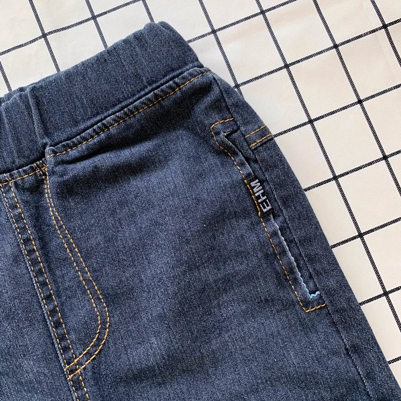 IENENS Kids Boys Denim Clothes Pants Children Wears Clothing Long Bottoms Baby Boy Skinny Jeans Trousers 4 5 6 7 8 9 10 11 Years