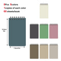 8/16pcs Pocket Notebooks Small 3x5 Spiral Notepads With Lined Pages  Mini Note Pads at Work or School
