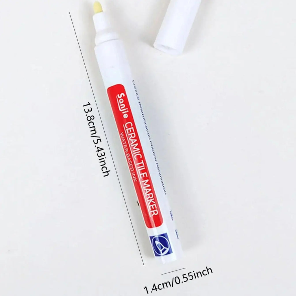 1/5/10PC  Waterproof Marker Pen Wall Seam Repair Tiles Grout Markers Pens Floor Bathroom Decontamination Paint Brush Tools