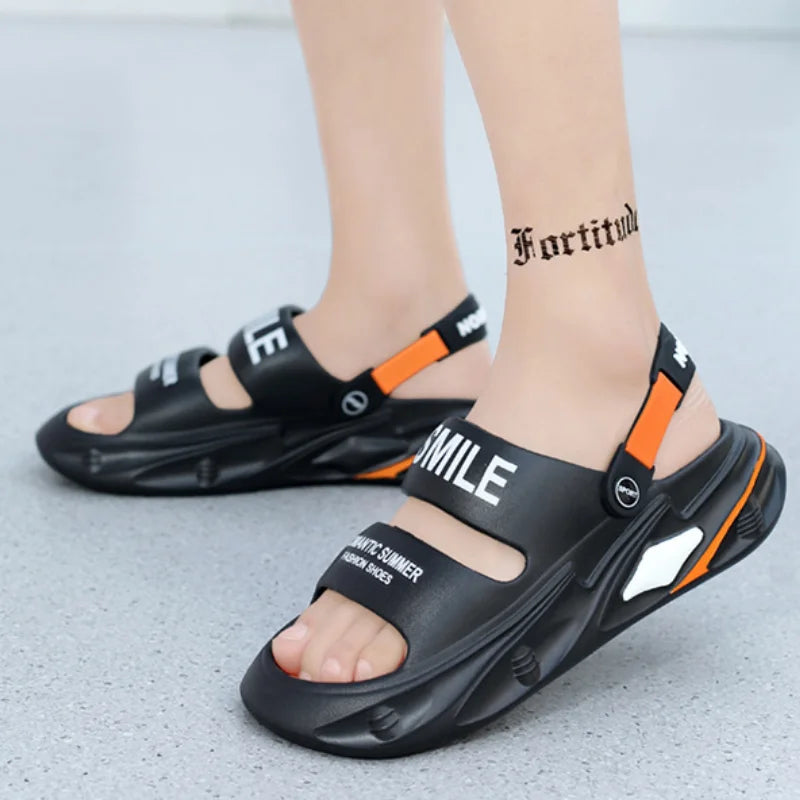 Men's Sandals Platform Slippers Men Outdoor Casual Shoes Comfortable EVA Soft Garden Shoes Women Fashion Beach Sandals Sandały