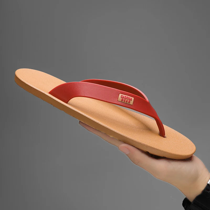 Mens Hot Sale Mixed Colors Flip Flop Summer Men's Waterproof Shoes New Male Anti-Slip Slippers Outdoor Men Light Beach Sandals