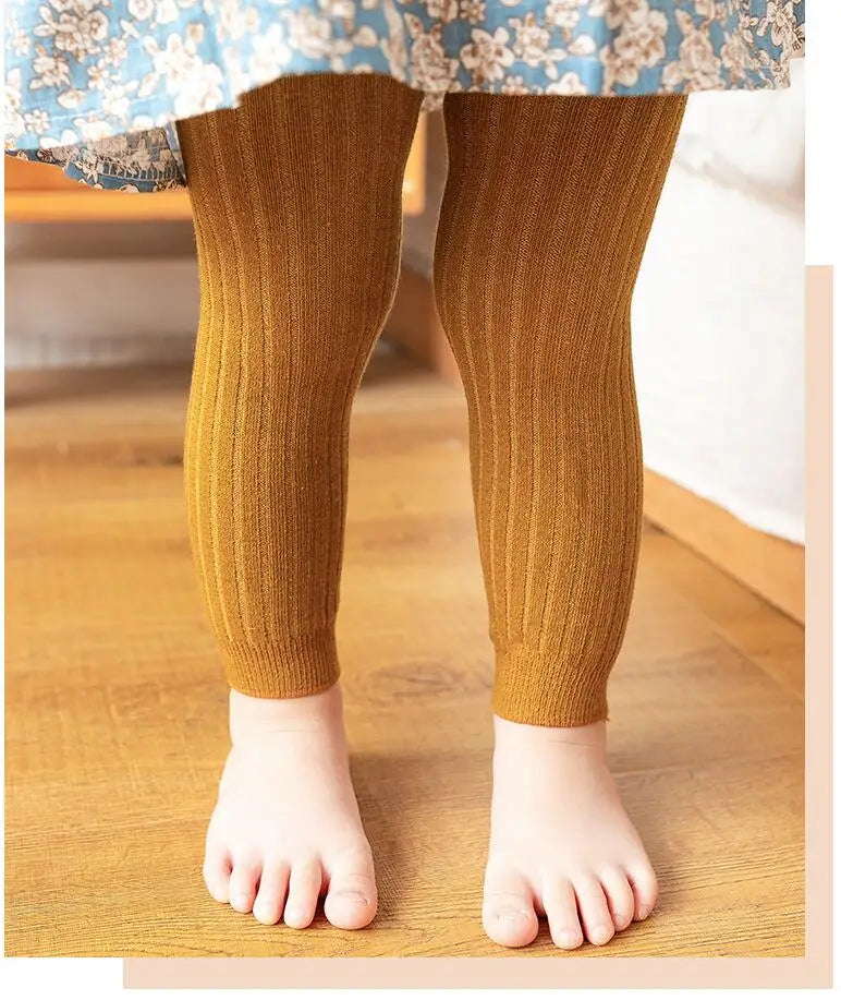 Girl Tights Spring Autumn Baby Pants Newborn Girls Leggings Soild Color Cotton Pants Kids Children Leggings Christmas gift