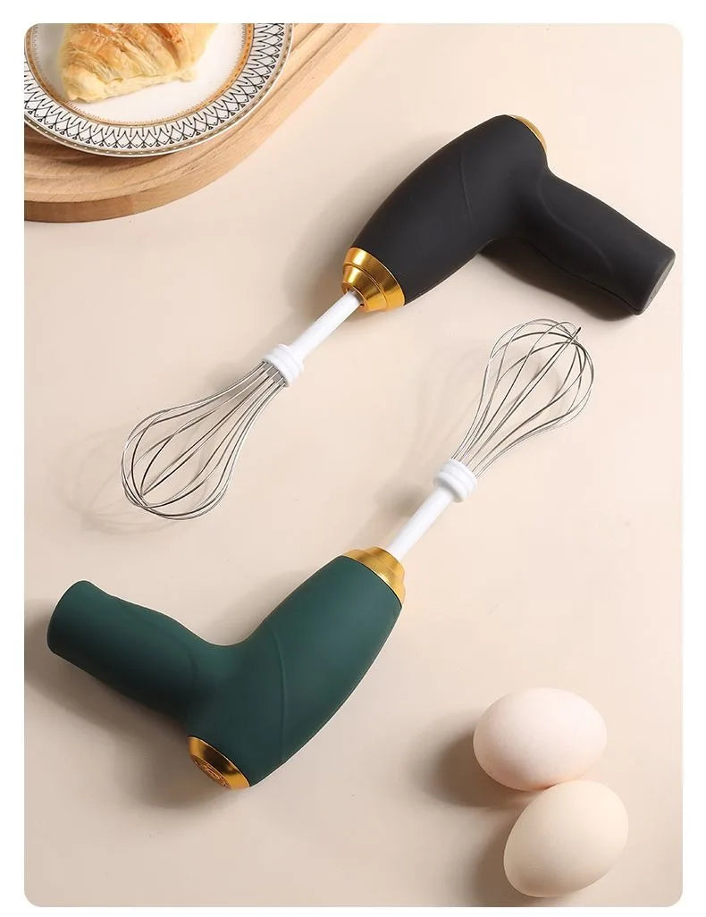 Electric mixer, milk frother, handheld egg beater, portable beverage coffee machine, cake cream machine, kitchen batter mixer