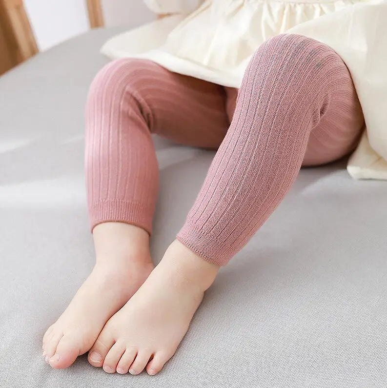 Girl Tights Spring Autumn Baby Pants Newborn Girls Leggings Soild Color Cotton Pants Kids Children Leggings Christmas gift
