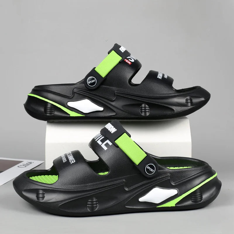 Men's Sandals Platform Slippers Men Outdoor Casual Shoes Comfortable EVA Soft Garden Shoes Women Fashion Beach Sandals Sandały