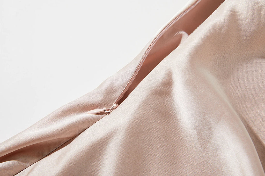 French Summer Autumn Fashion Acetate Satin Evening Dress Women Sexy Slash Neck Pencil Mermaid Long Prom Dresses Lady Gown