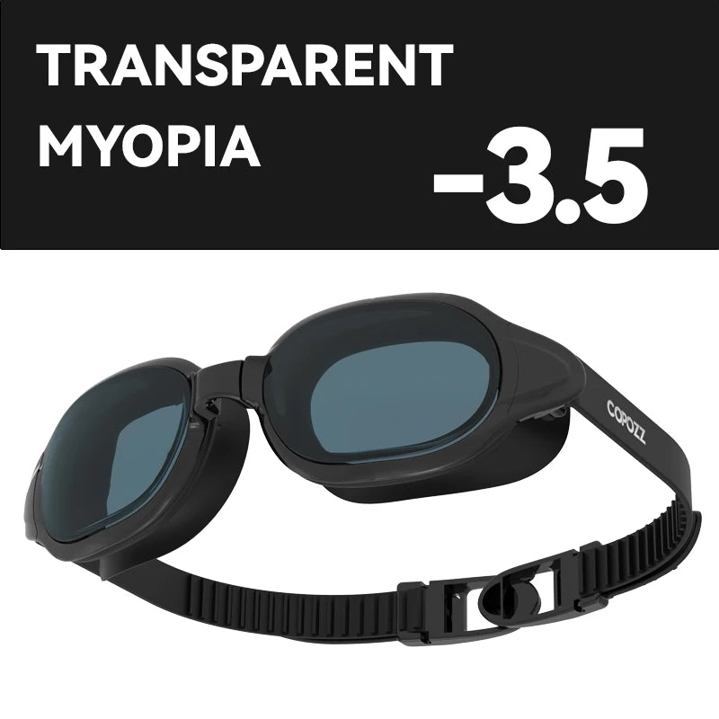 COPOZZ Professional Swimming Goggles Men Women Anti fog UV Protecion Waterproof Swimming Glasses Swim Eyewear