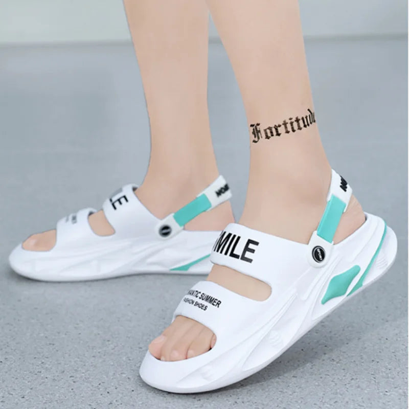 Men's Sandals Platform Slippers Men Outdoor Casual Shoes Comfortable EVA Soft Garden Shoes Women Fashion Beach Sandals Sandały