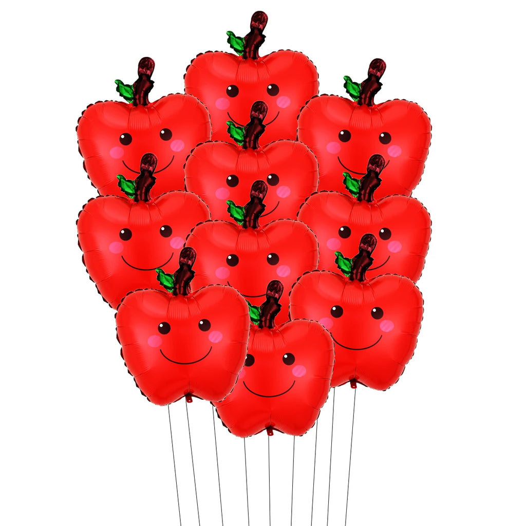 10pcs German Letter Schulkind Back to School Balloons Set Ice Cream Hurra Schulkind Black To School Decorations