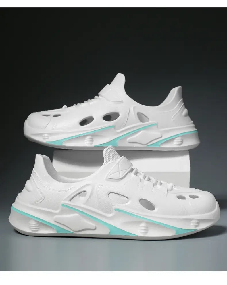 Summer Men's Outdoor Sandals Slippers Beach Comfortable Thick Soft Clogs Men Women Beach Sandals Male Casual Water Garden Shoes