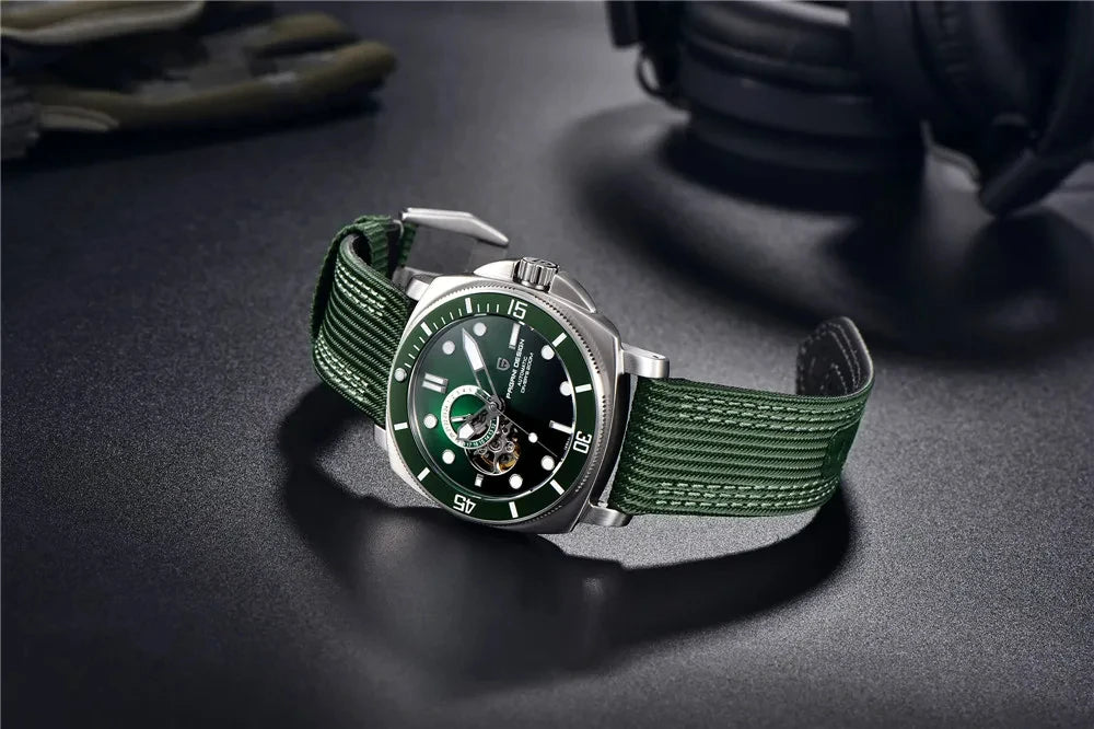 PAGANI DESIGN Men's Watches 2026 New Mechanical Automatic Watch For Men 200M Diving Top Brand Luxury Wristwatch Stainless Steel