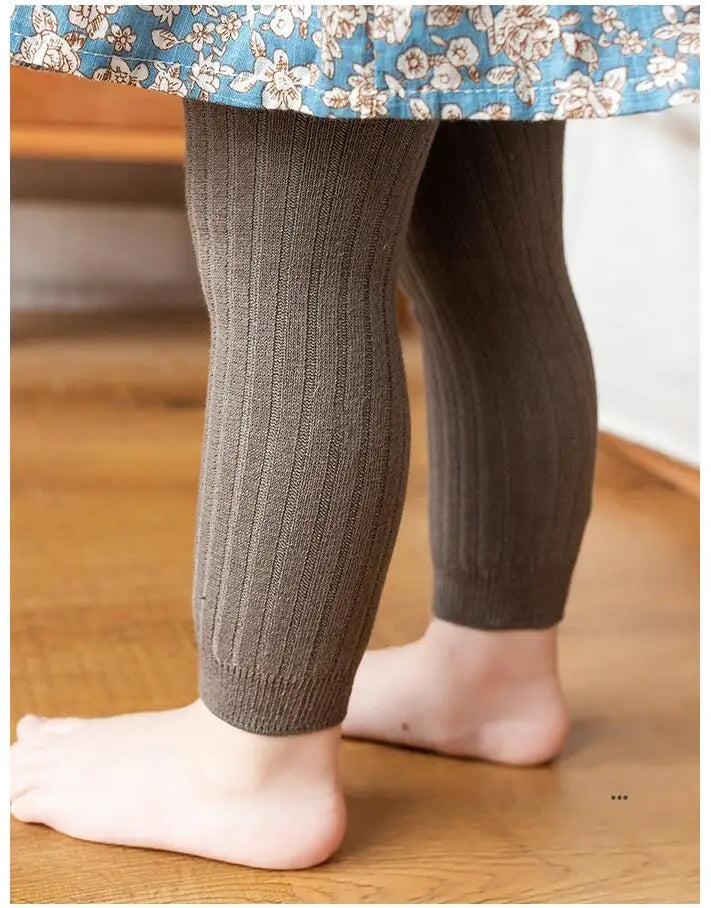 Girl Tights Spring Autumn Baby Pants Newborn Girls Leggings Soild Color Cotton Pants Kids Children Leggings Christmas gift