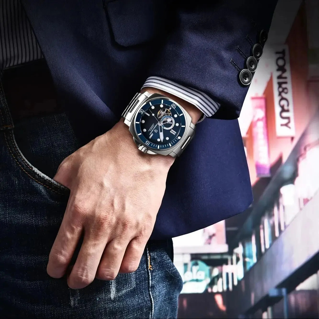 PAGANI DESIGN Men's Watches 2026 New Mechanical Automatic Watch For Men 200M Diving Top Brand Luxury Wristwatch Stainless Steel