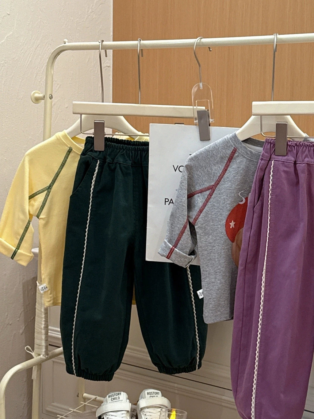 Girls Warm Pant 2026 Spring Autumn and Winter New Korean Children Girls Elegant Lace Loose Casual Tight Pants